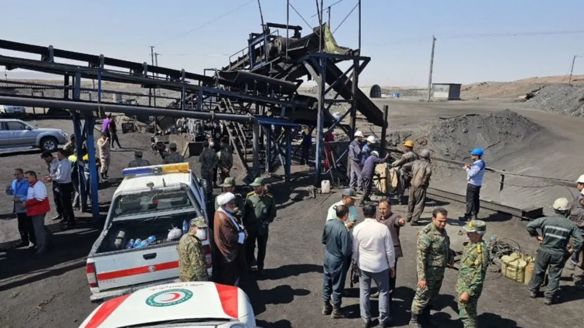 İran’da maden ocağı faciası! Can kaybı 51’e yükseldi 33 işçi 700 metrelik tünelde mahsur…