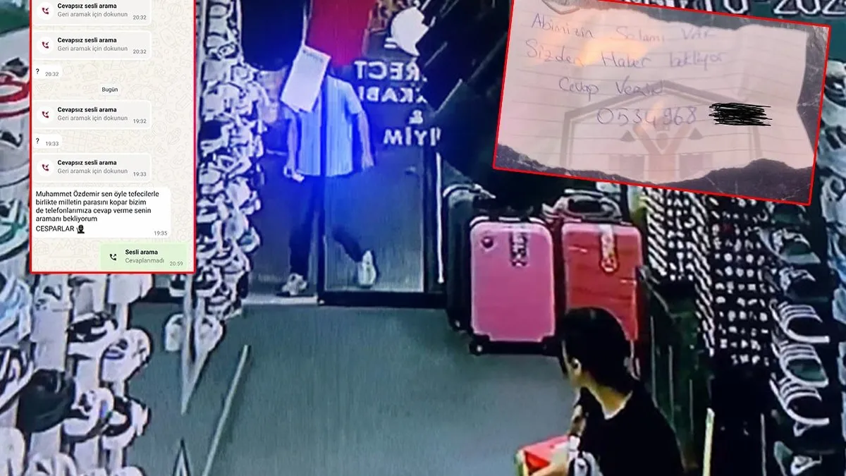 Bağcılar’da kan donduran olay: Not gönderip dükkanı taradılar!