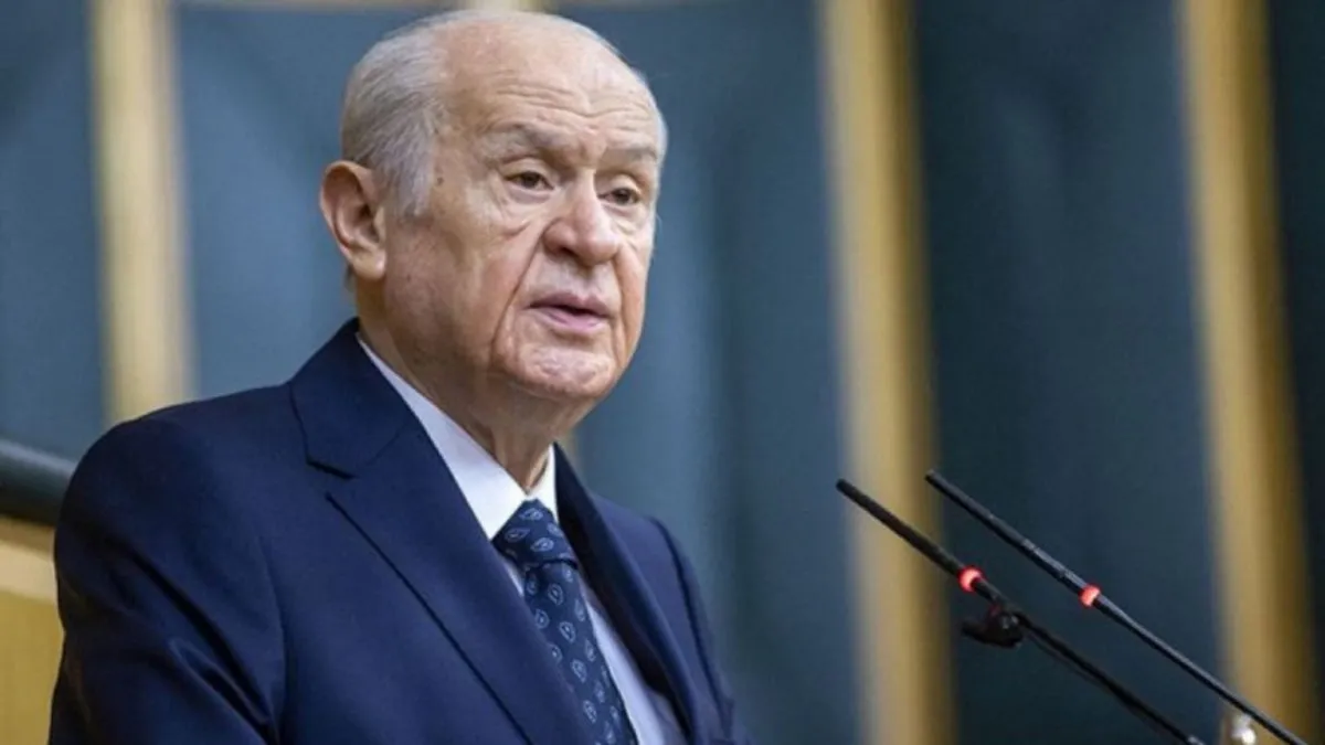 MHP Lideri Bahçeli: Hedef Beyrut değil Ankara!